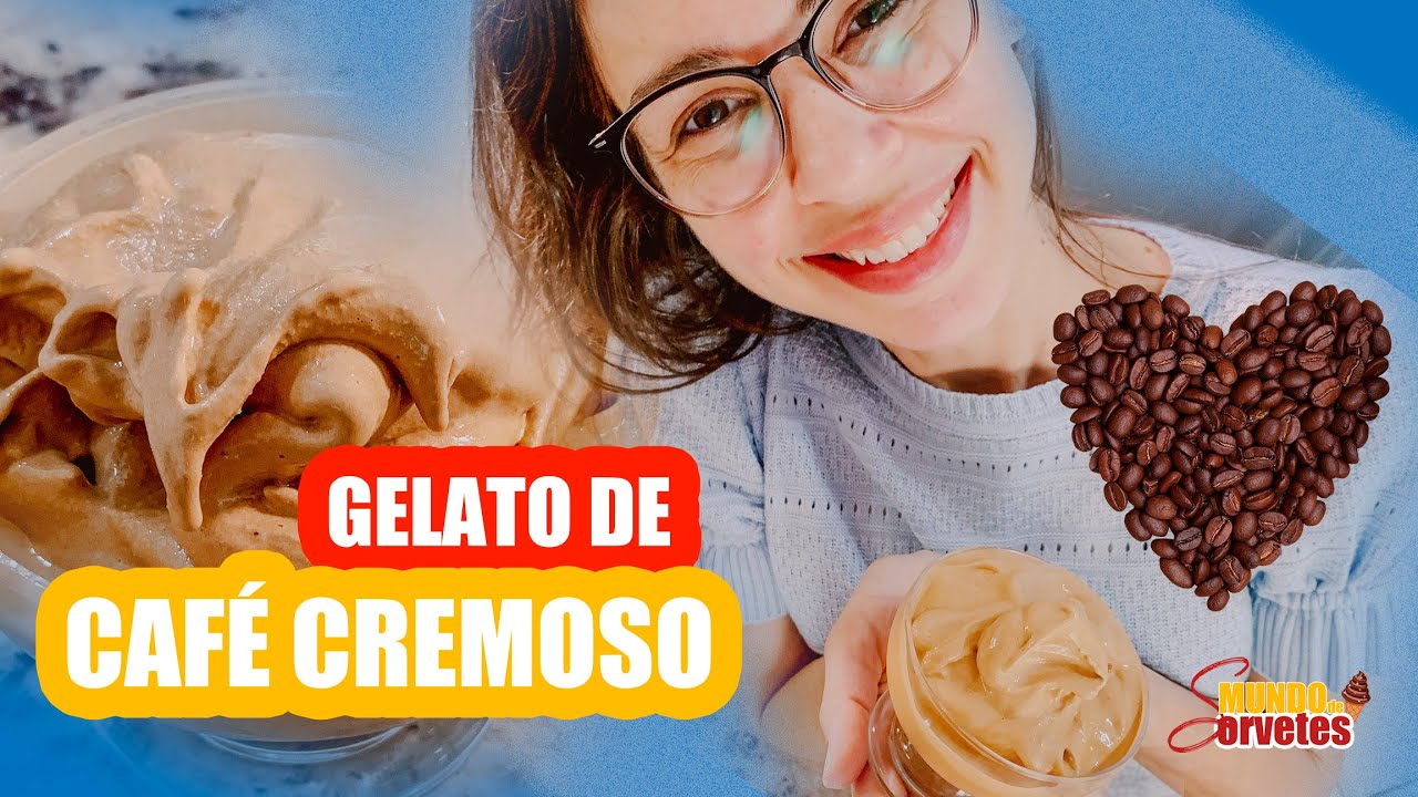 Café cremoso - Sorvete de café - Sorvete - Mundo de Sorvetes - Café