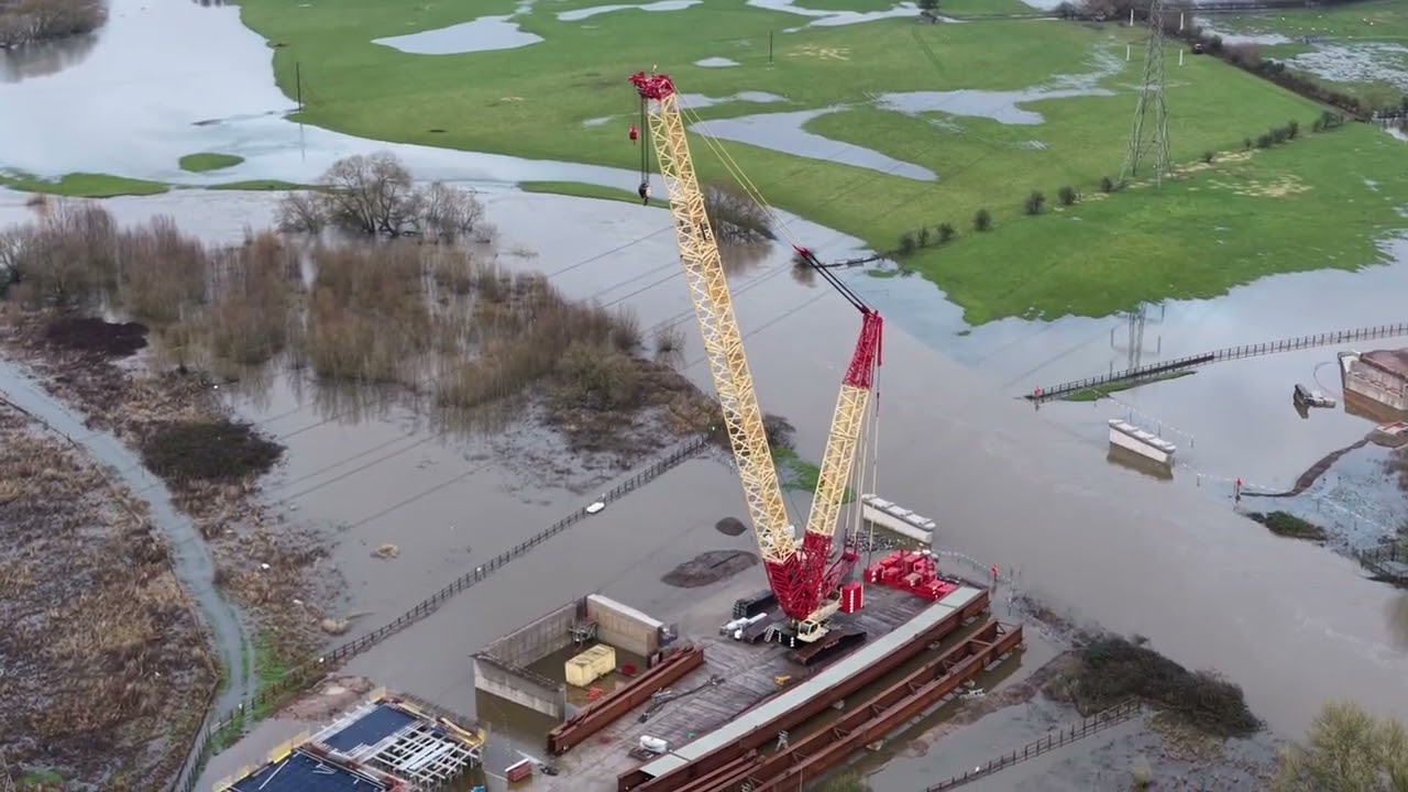 HS2 Area North ,Walton Under Trent new Bridge update 2026