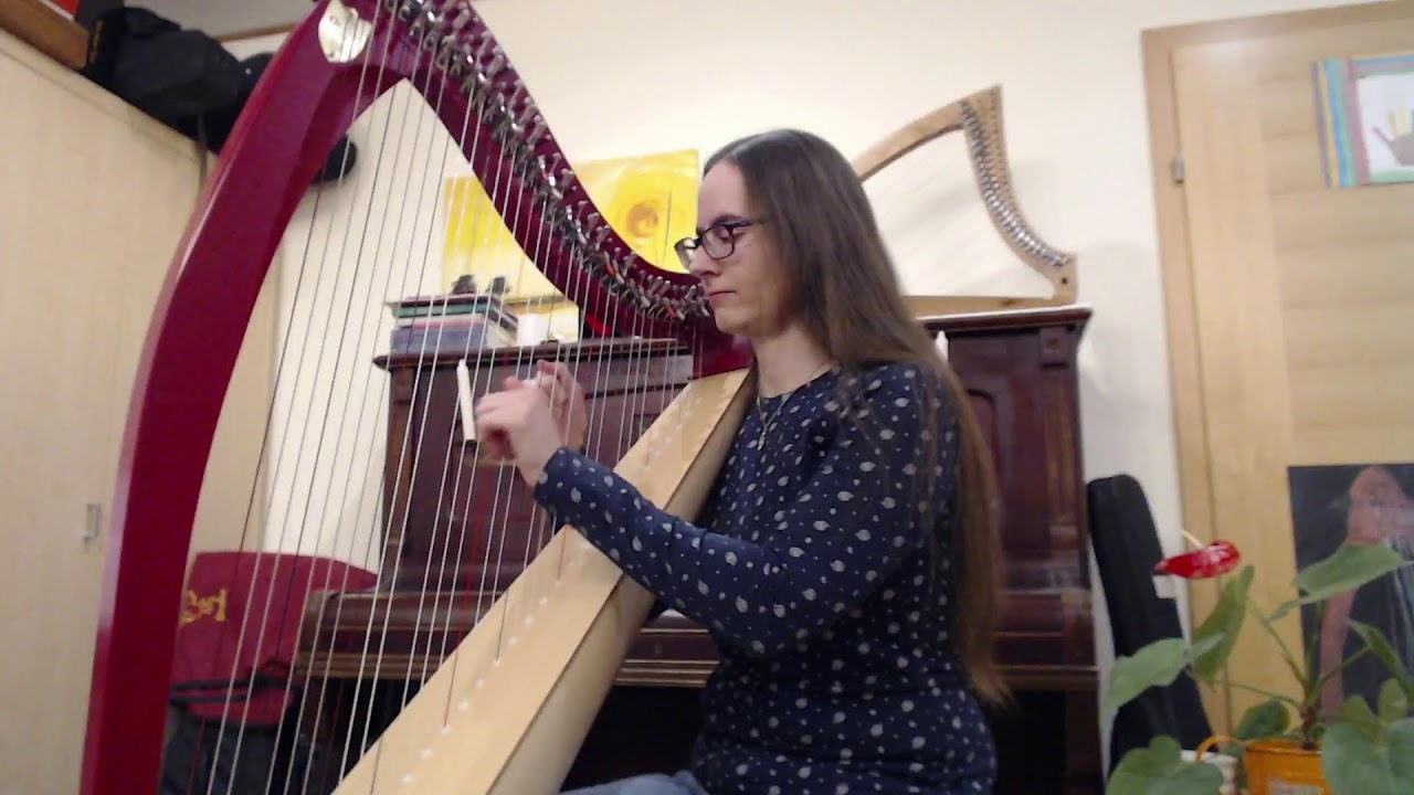 Livestream Rehearsal for Valentine's Day harp gig