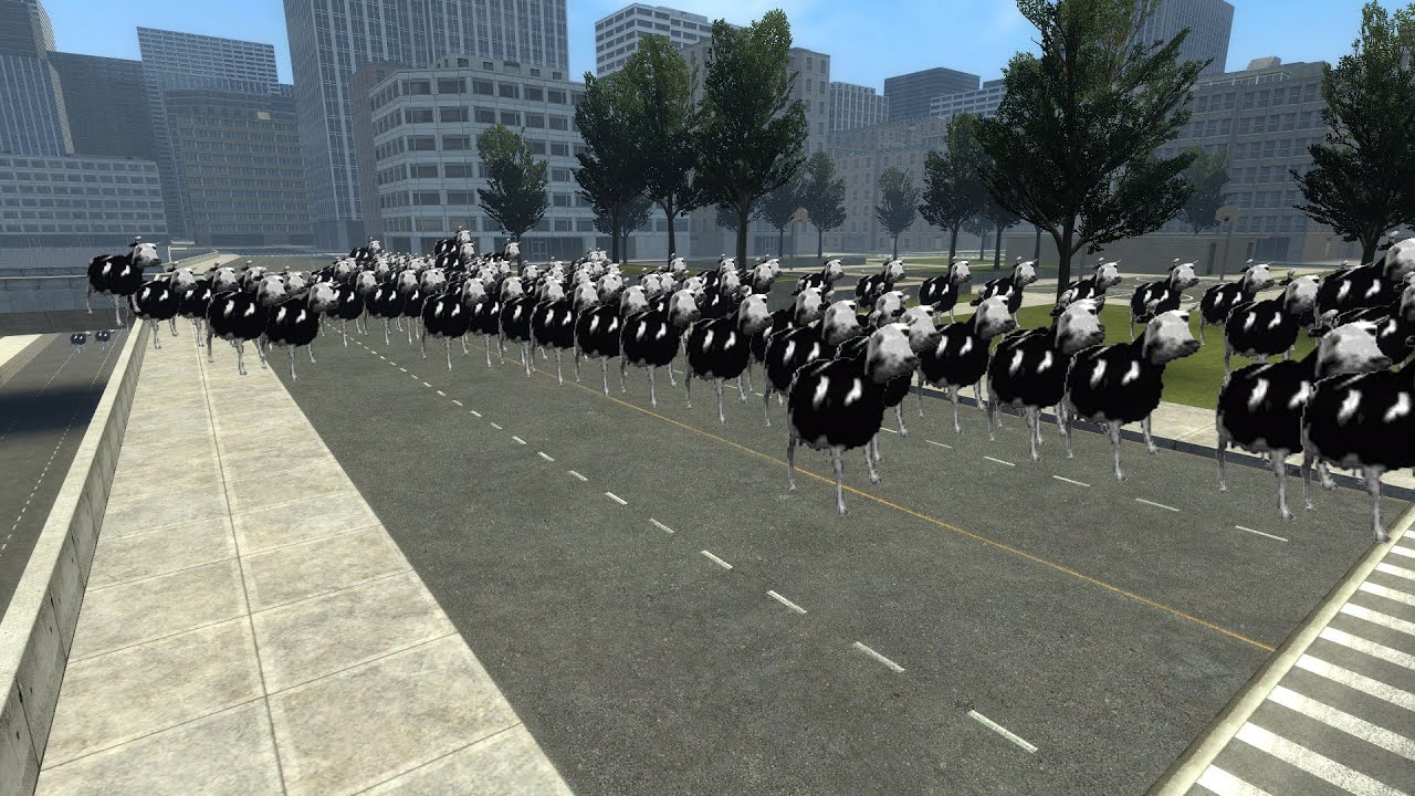 Polish Cow ARMY Nextbot Chase In Gmod!!!