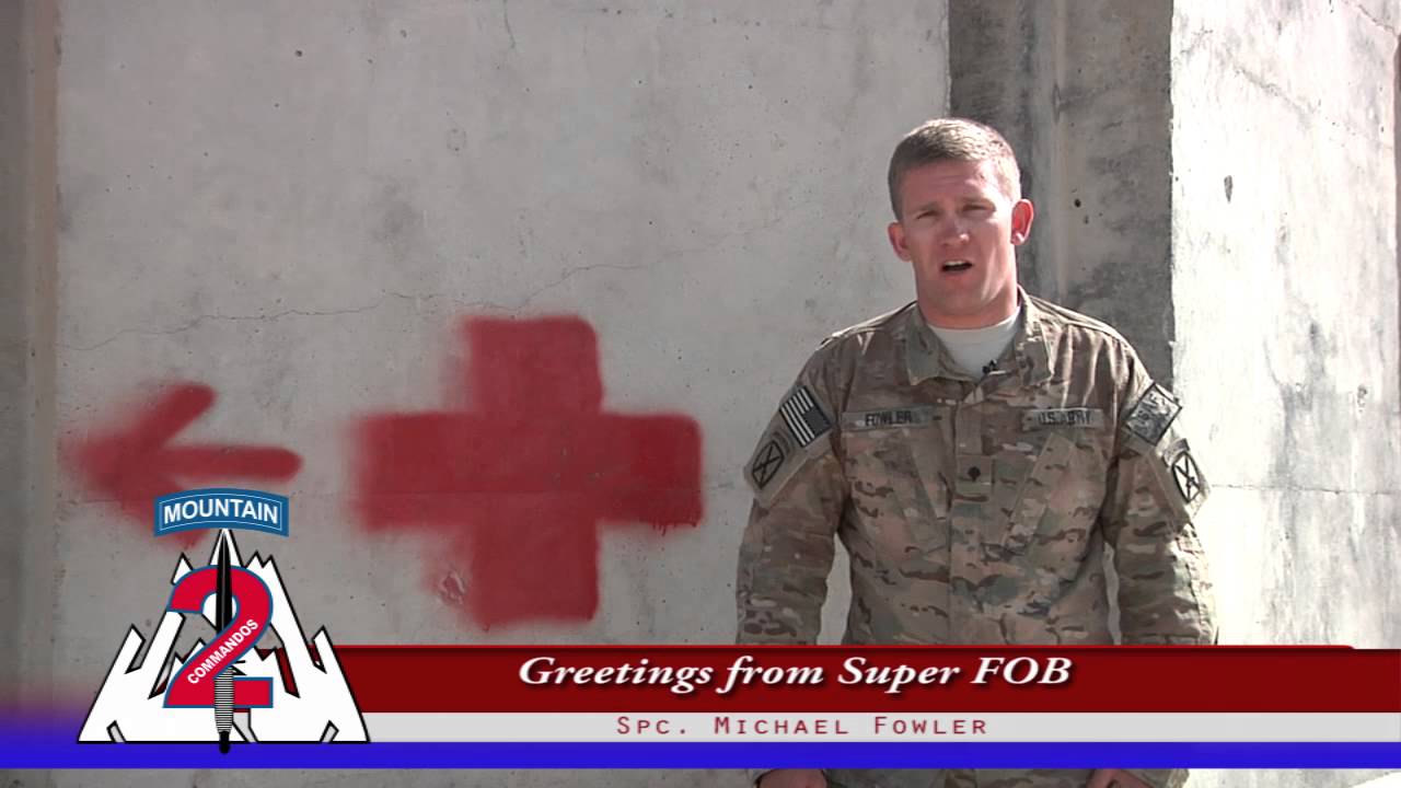 Spc. Michael Fowler - Shout Out