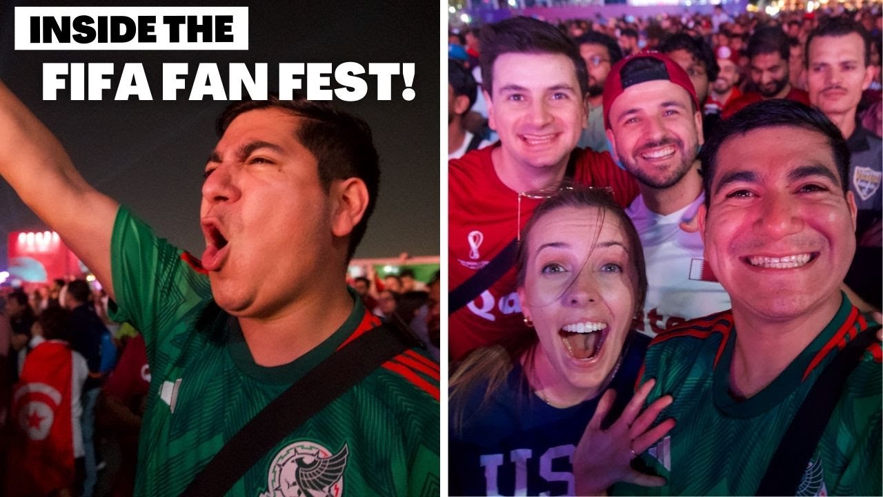 Opening ceremony FAN FEST at FIFA World Cup 2022 Qatar ⚽