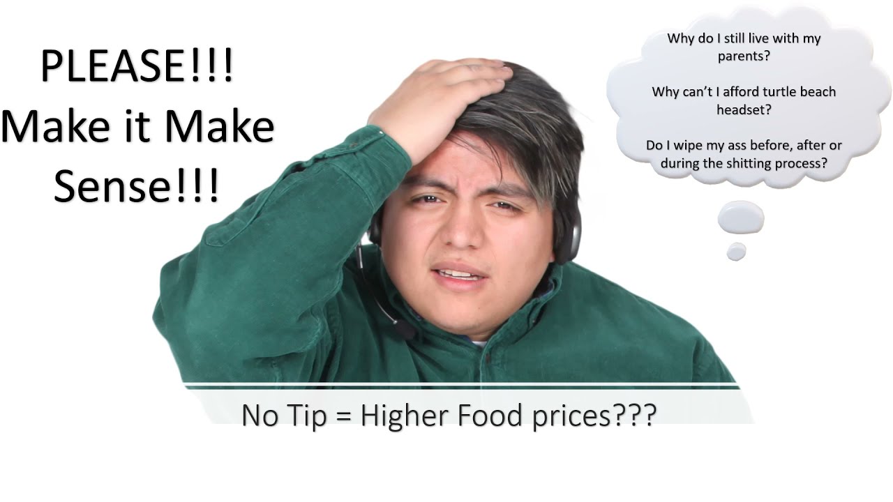 Why Tipping Should ALWAYS Be Optional.... (Sorry for the low audio)