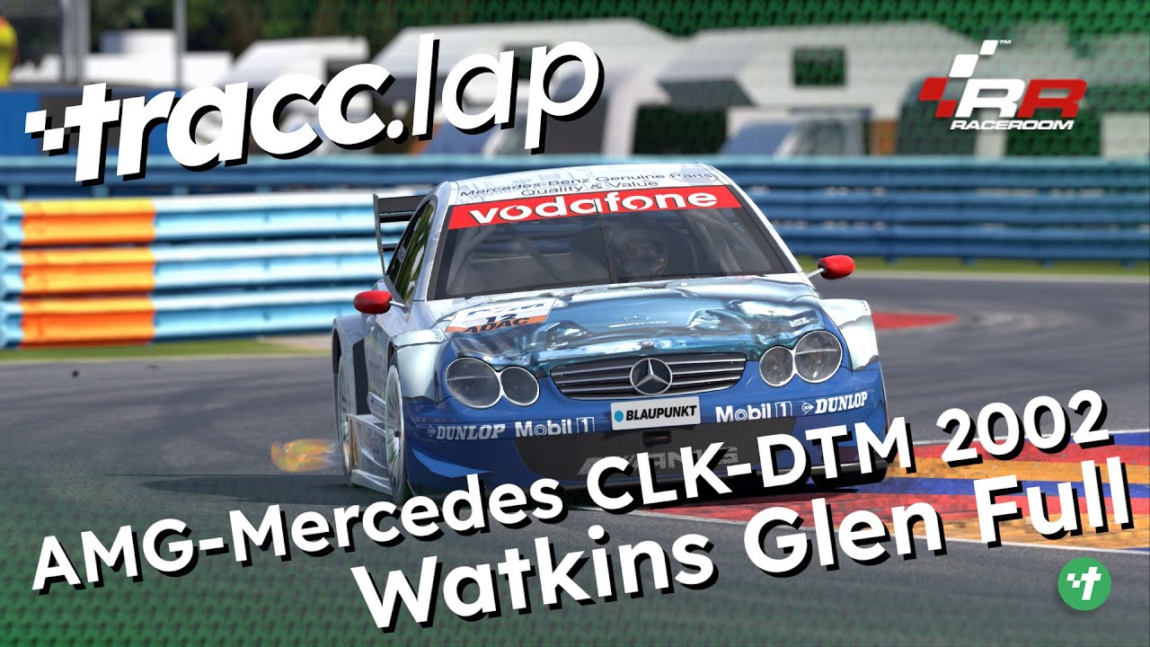 AMG-Mercedes CLK-DTM 2002 @ Watkins Glen Full with Inner Loop | tracc.lap