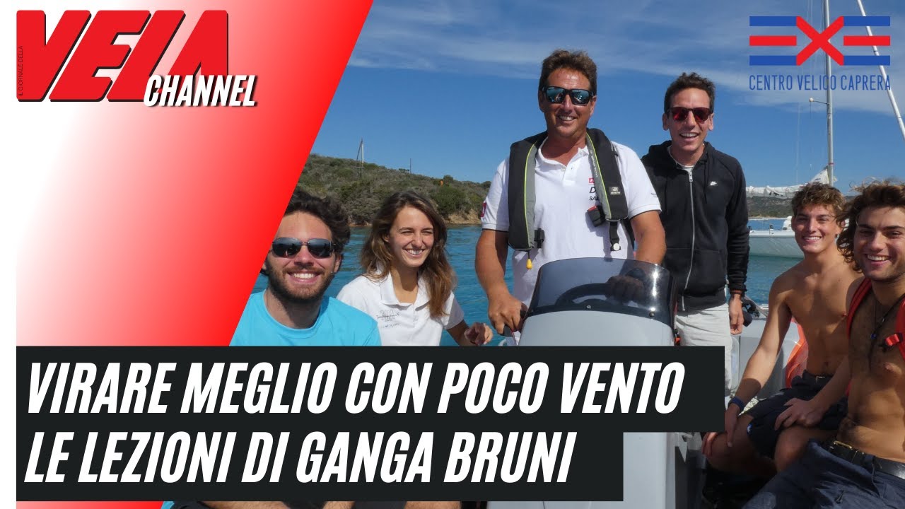 Come Virare Meglio con Poco Vento! A Scuola di Vela con Gabriele Ganga Bruni - Caprera Master Stage