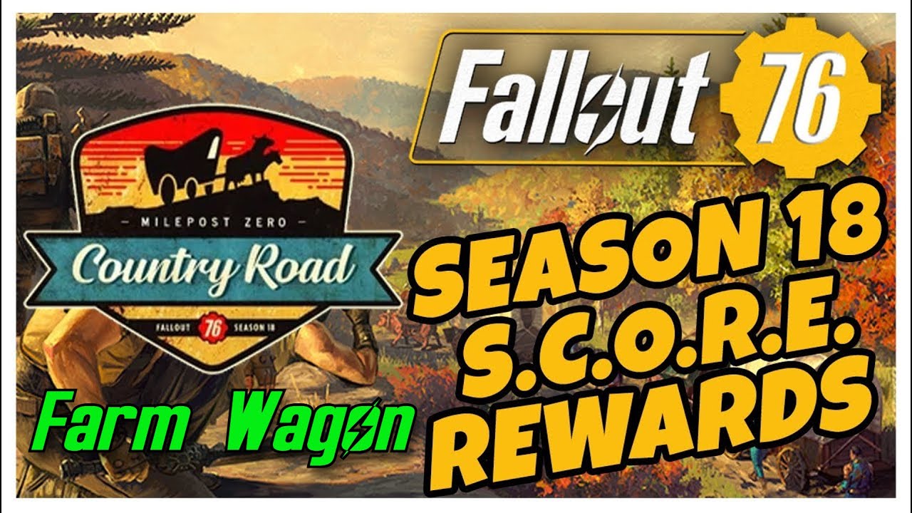 Fallout 76 | SEASON 18 - Milepost Zero: Country Road | Farm Wagon | Reward |