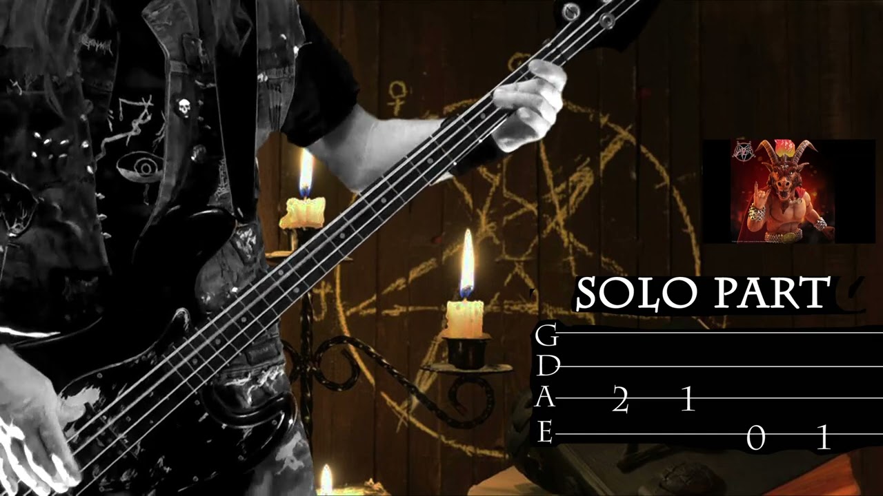 SLAYER - BLACK MAGIC - BASS COVER (with Parts and Tabs)