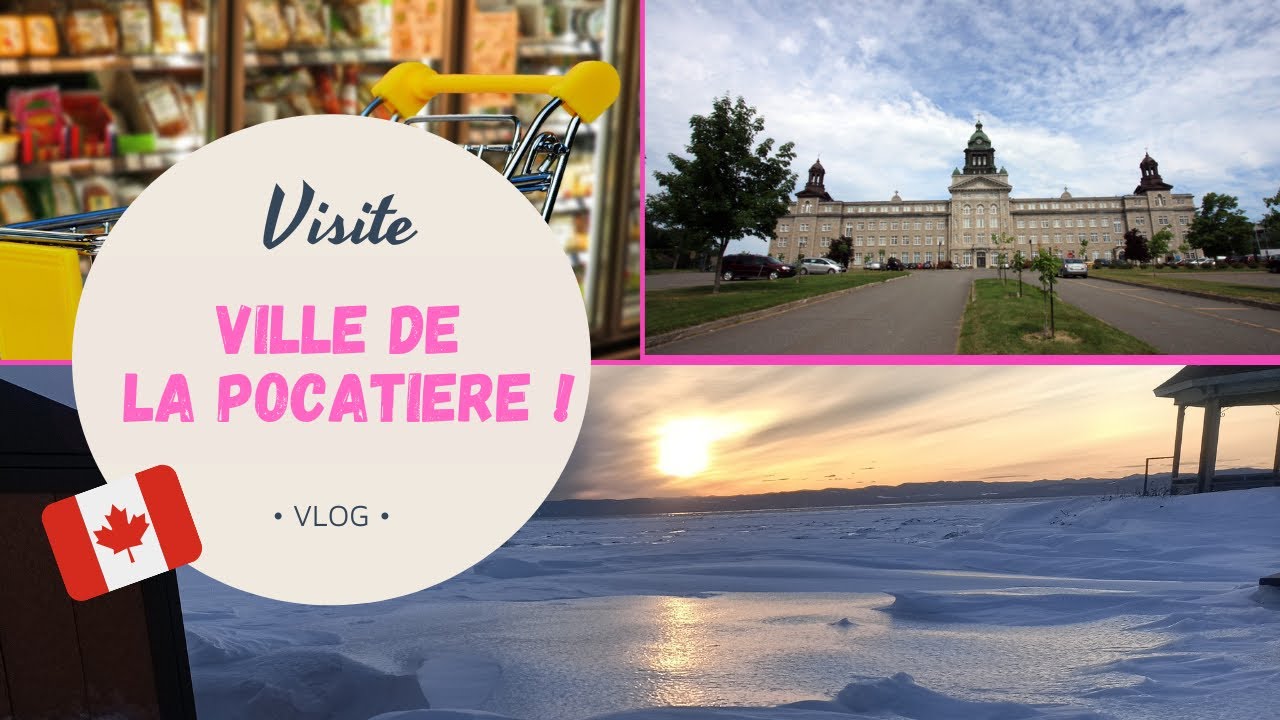 VISITE DE LA VILLE DE LA POCATIÉRE ! 😃🇨🇦 #partie1