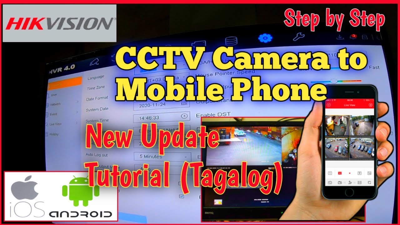How to Connect CCTV Camera to Mobile Phones | Step by Step ( New Update )