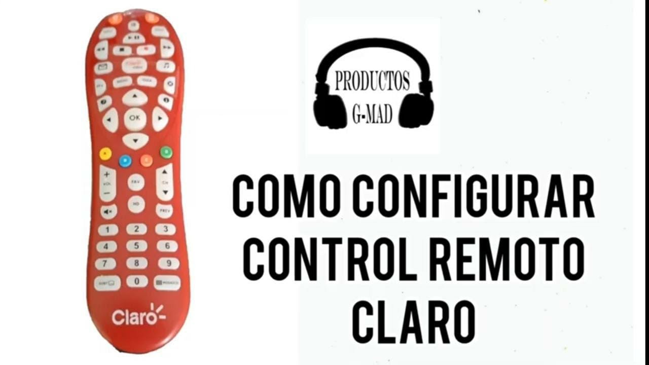 Como configurar control remoto de Claro fácil