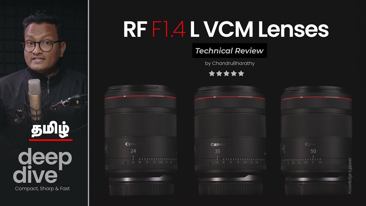 VCM Lens Technical Review🔥 | 24mm, 35mm, 50mm |  நிஜமாக இது Best Lens! | தமிழ்