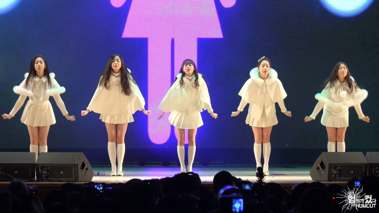 20160103 에이프릴(APRIL) Muah! @롯데월드 Fresh Concert 직캠 by 험하게컸다
