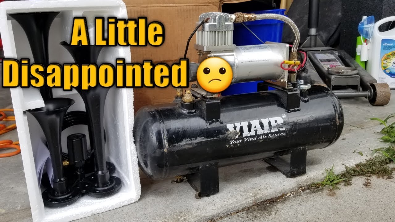 Installing TRAIN HORNS on The CUMMINS!!