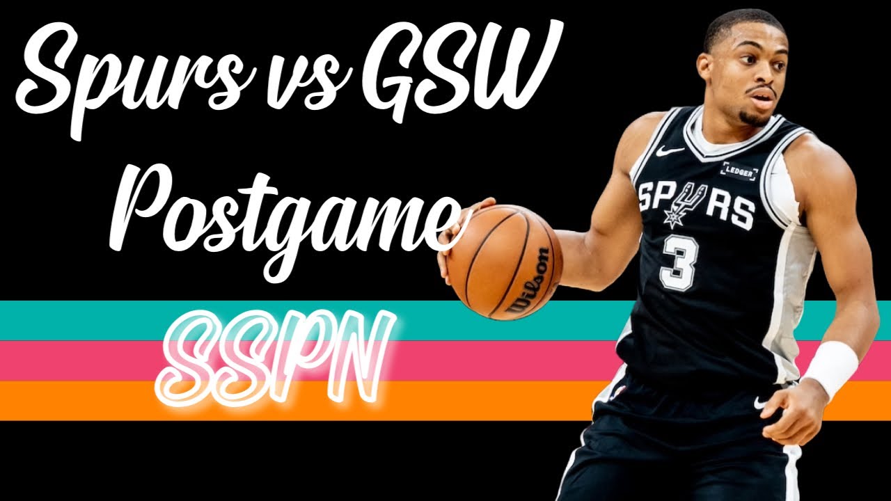 Spurs vs Warriors | Recap + Reaction | SSPN Postgame