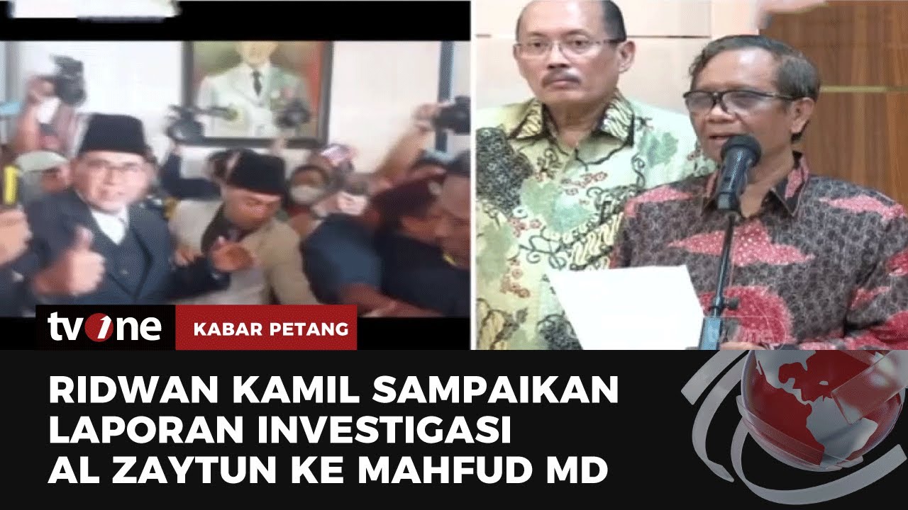 Investigasi Ponpes Al Zaytun, Mahfud MD: Ada Dugaan Kuat Terjadi Tindak Pidana | Kabar Petang tvOne