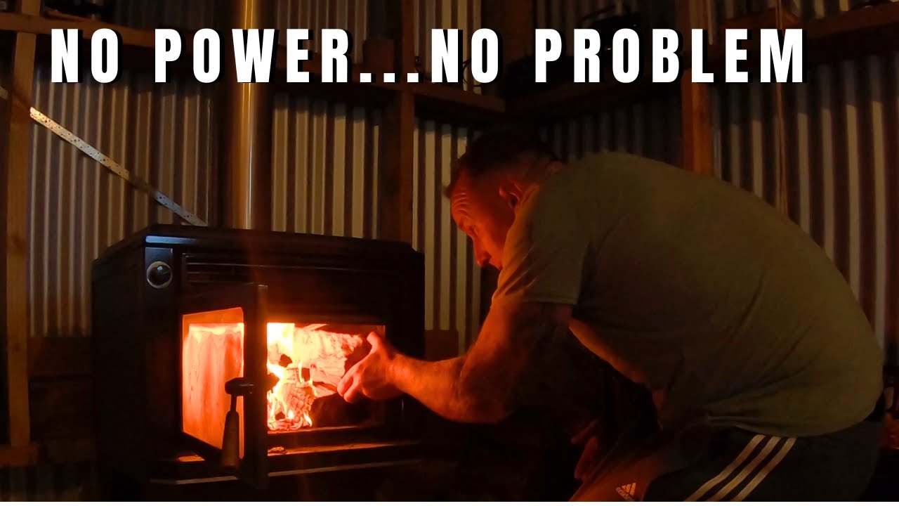 Off grid with no electricity.