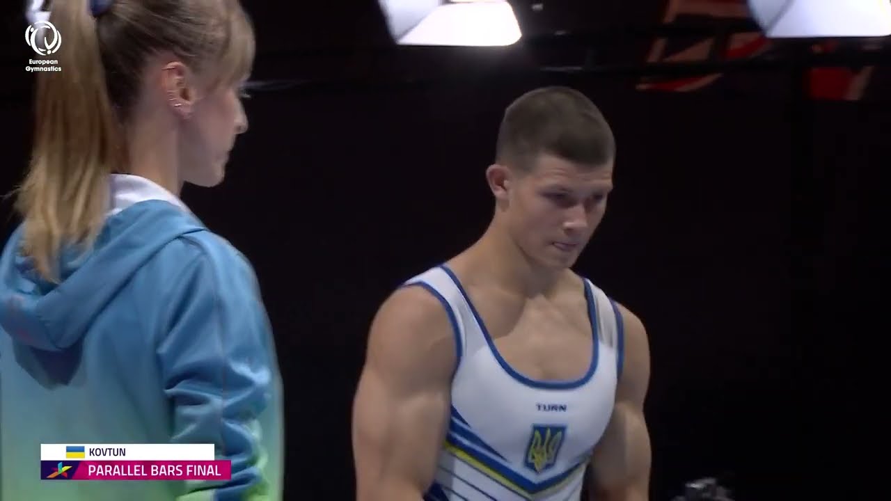 Ilia KOVTUN (UKR) - 2022 Artistic European silver medallist, parallel bars