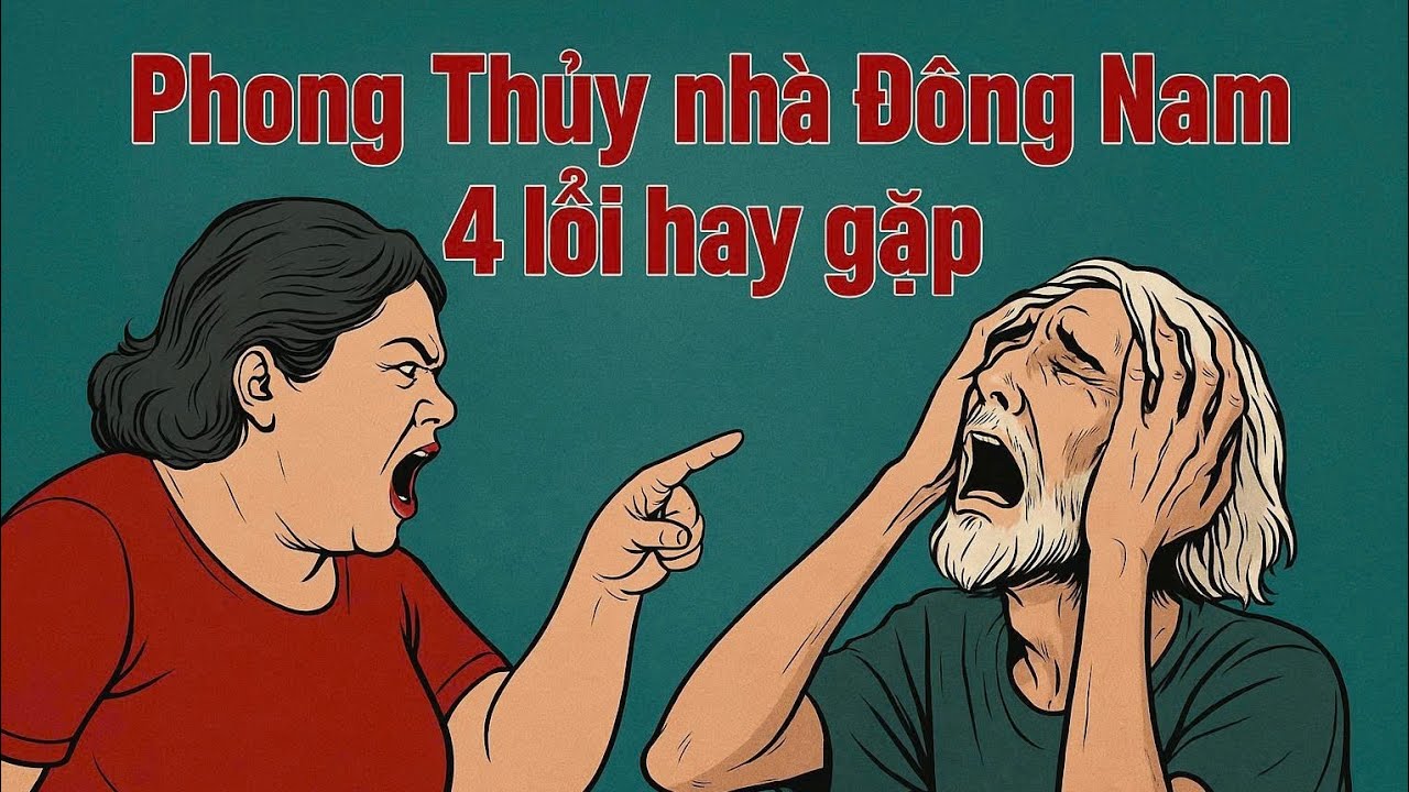 Phong thủy nhà Đông Nam bốn lỗi hay mắc