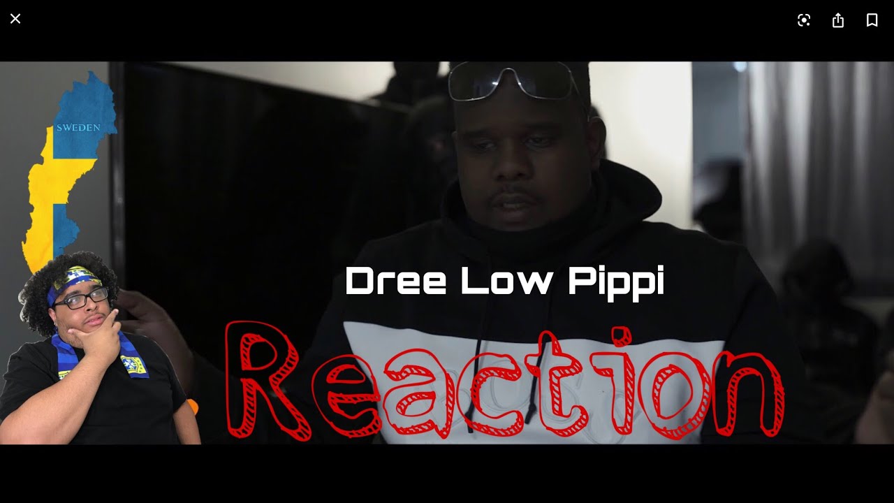 Reaction To Swedish Rap - DREE LOW - PIPPI