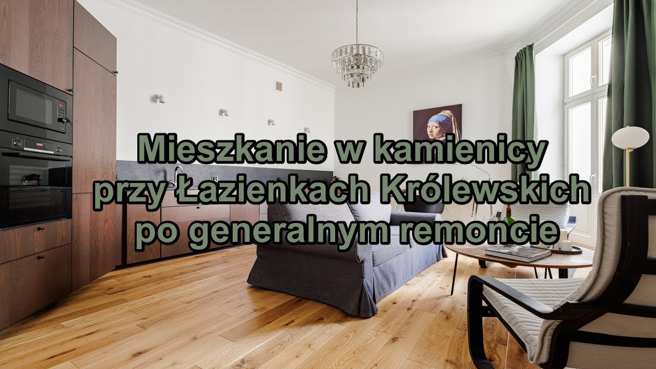 Mieszkanie w kamienicy przy Łazienkach Królewskich po generalnym remoncie