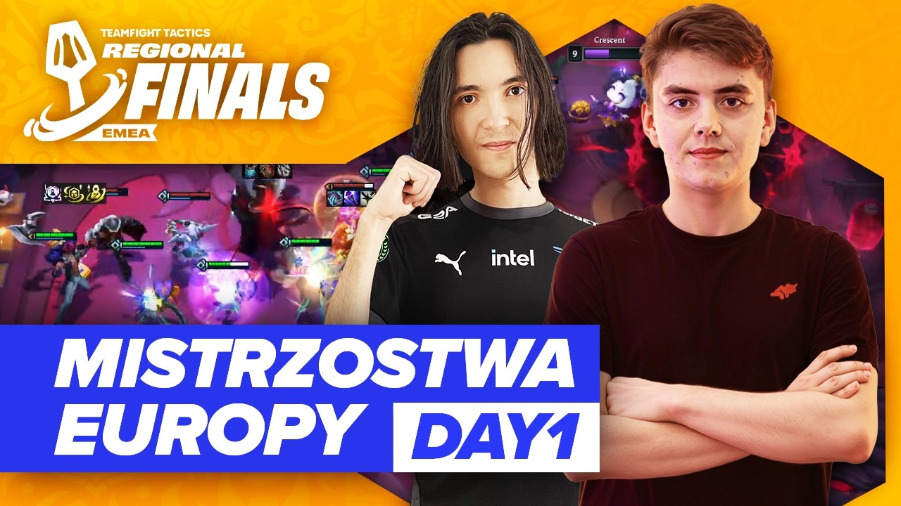 ZACZYNAMY MISTRZOSTWA EUROPY! KIBICUJEMY POLAKOM - PEEPOGLADOWI I LELOUCHOWI -  TFT REGIONALS EMEA