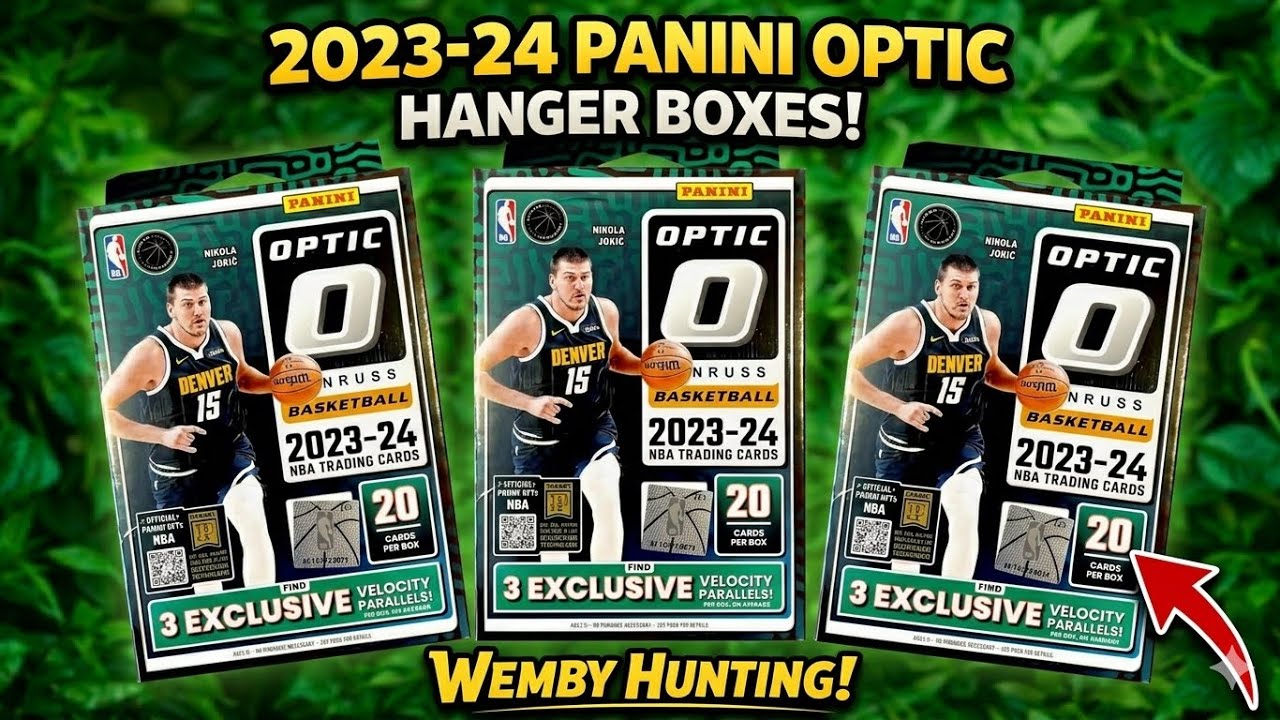 Wemby Hunting! - 3x 2023-24 Panini Optic Hanger Boxes + 1 Bonus Box | Was it Worth it??