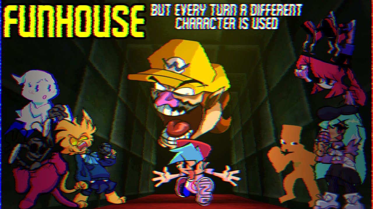 Funhouse, But Every Turn A Different Character Is Used (Funhouse BETADCIU)