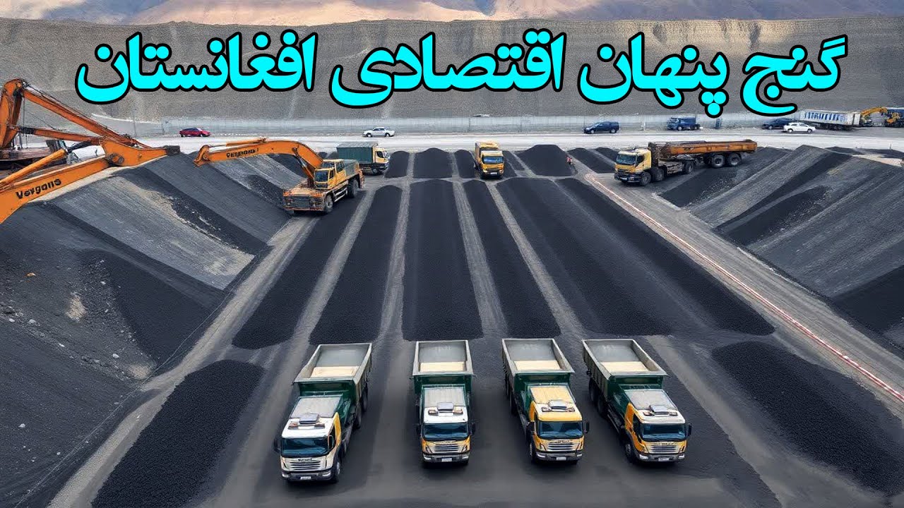 گنج پنهان اقتصادی افغانستان معادن ذغال سنگ بلخاب The largest coal mine in Afghanistan