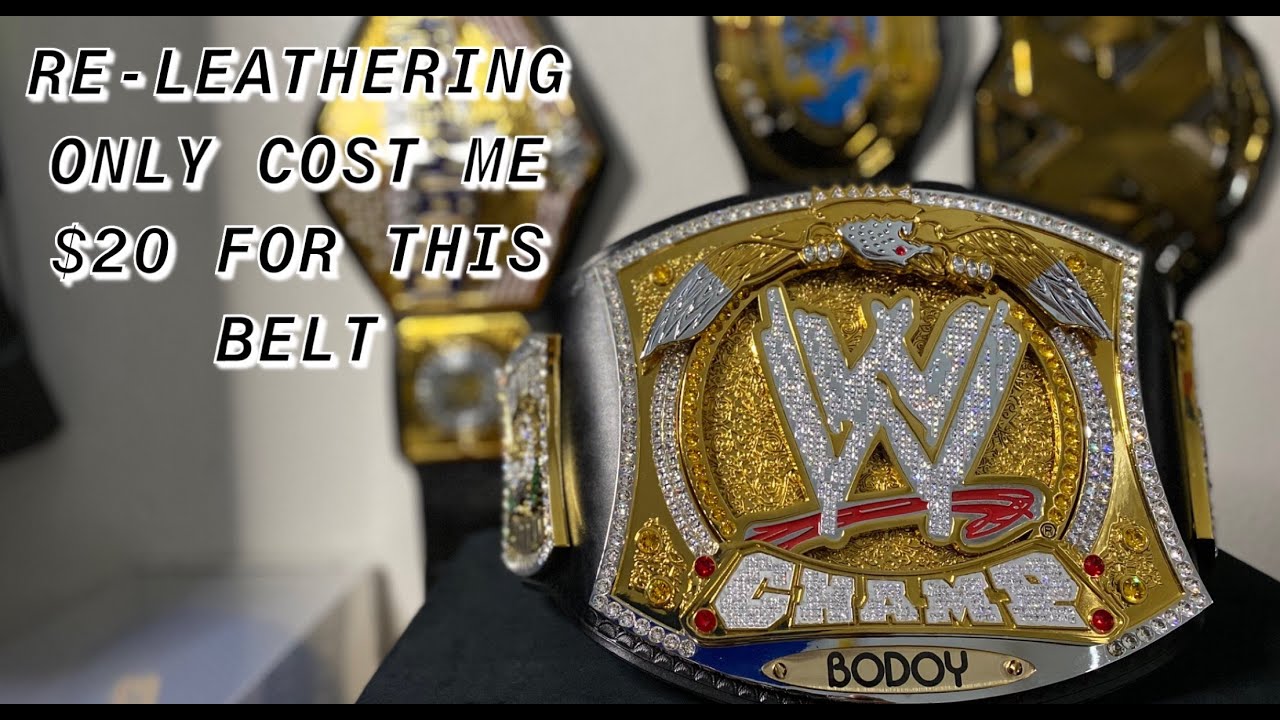 WWE Spinner releathered & restoned unboxing and review