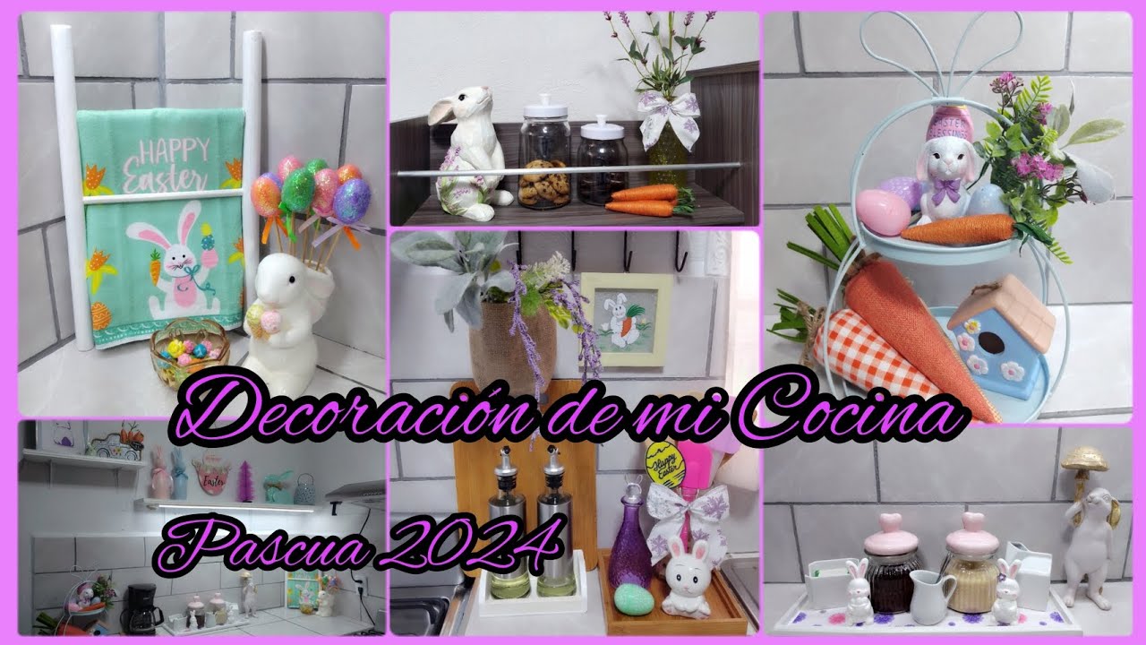 🌸🐇DECORACIÓN DE MI COCINA/PASCUA 2O24