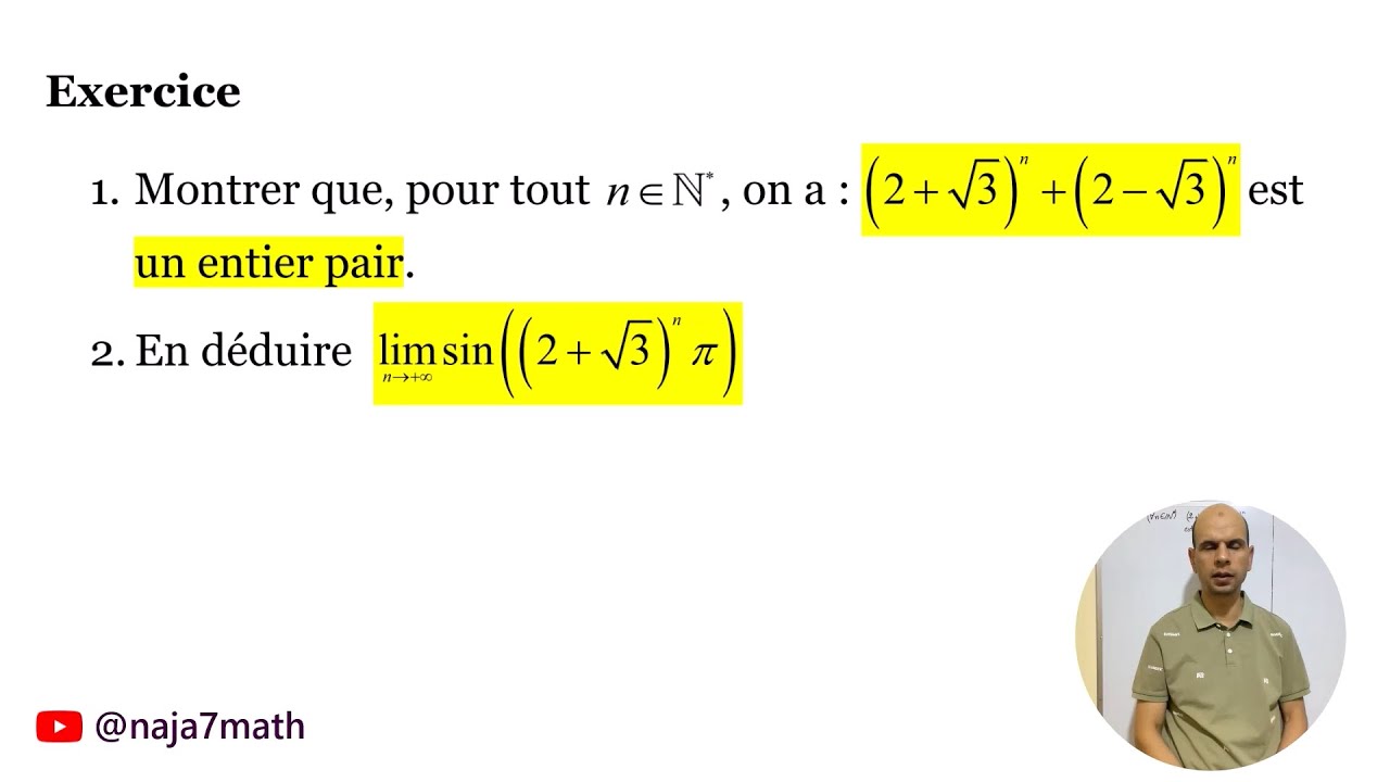 Exercice Plus05 (Bac+1)(Analyse1 - Nombres réels)