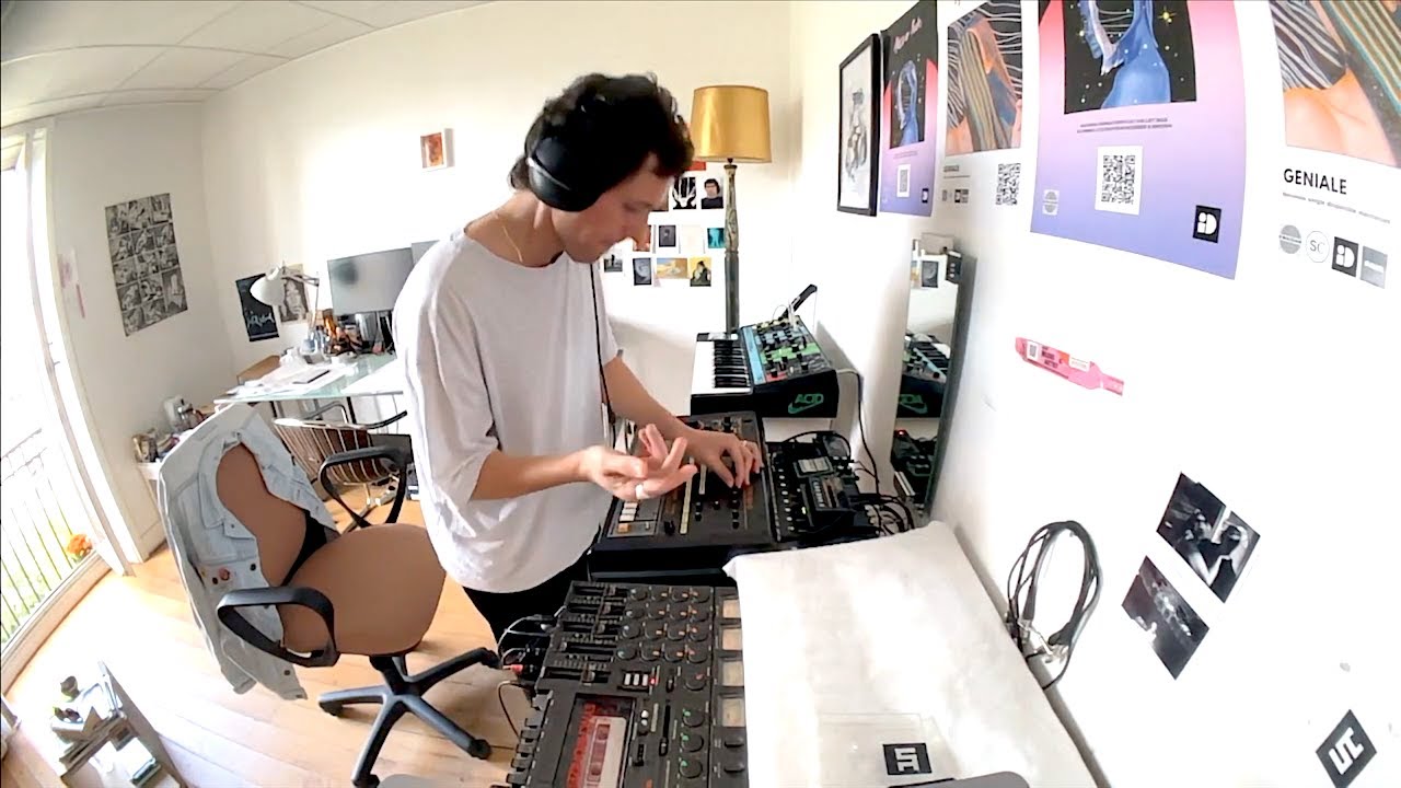 LIVE ACID HOUSE n°8 / TR-808 + Moog Grandmother