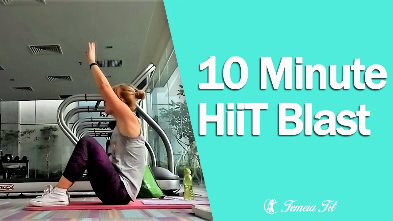 Exercitii de Slabit Rapid in 10 Minute de HiiT Blast