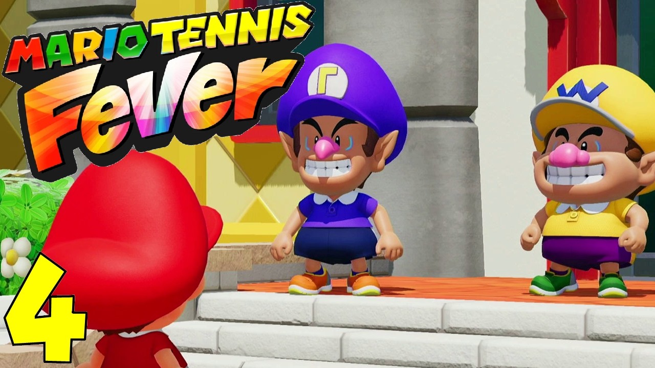 Mario Tennis Fever #4 - Match gegen Baby Waluigi und Baby Wario