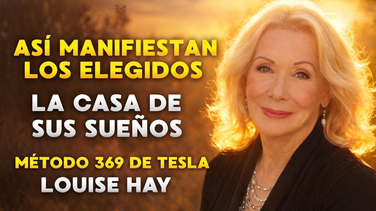 (18 Min) Manifiesta la CASA de tus sueños | Método 369 SI FUNCIONA LOUISE HAY