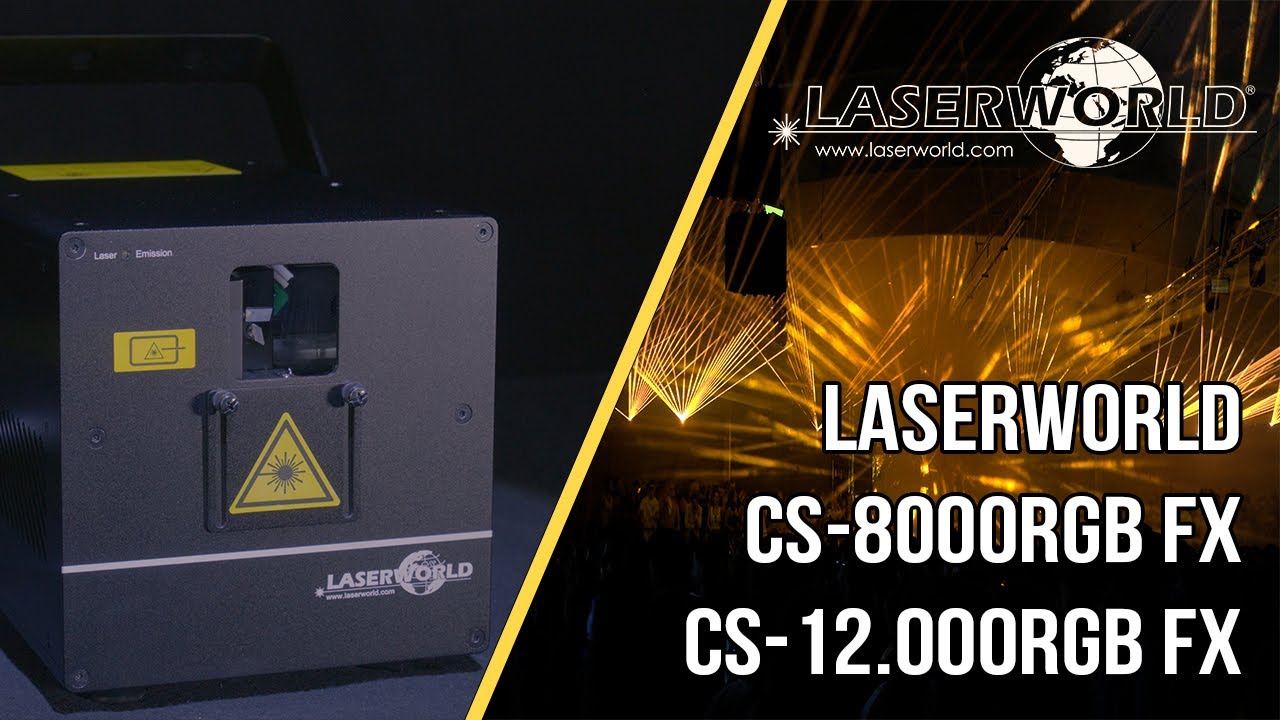 Laserworld CS-8000RGB FX and CS-12.000RGB FX product video | Laserworld