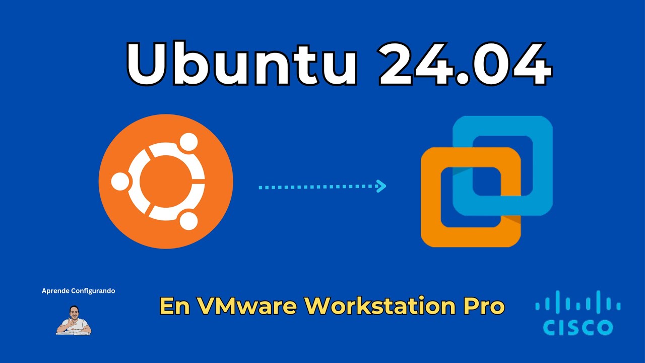 Cómo Descargar e Instalar Ubuntu Server 24 04 en VMware Workstation Pro | Windows 11
