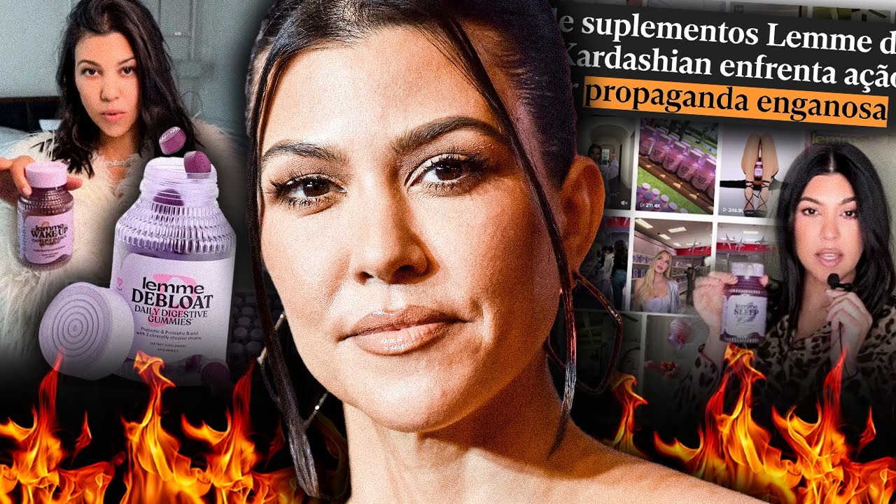 A CASA CAIU pra KOURTNEY KARDASHIAN