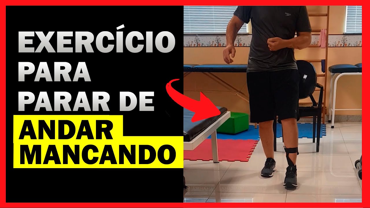 EXERCÍCIO PARA PARAR DE MANCAR ANDANDO PÓS AVC, ANDAR MELHOR DEPOIS DO DERRAME