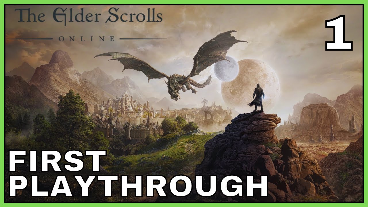 Let's Play The Elder Scrolls Online Part 1 | Our Adventure Begins