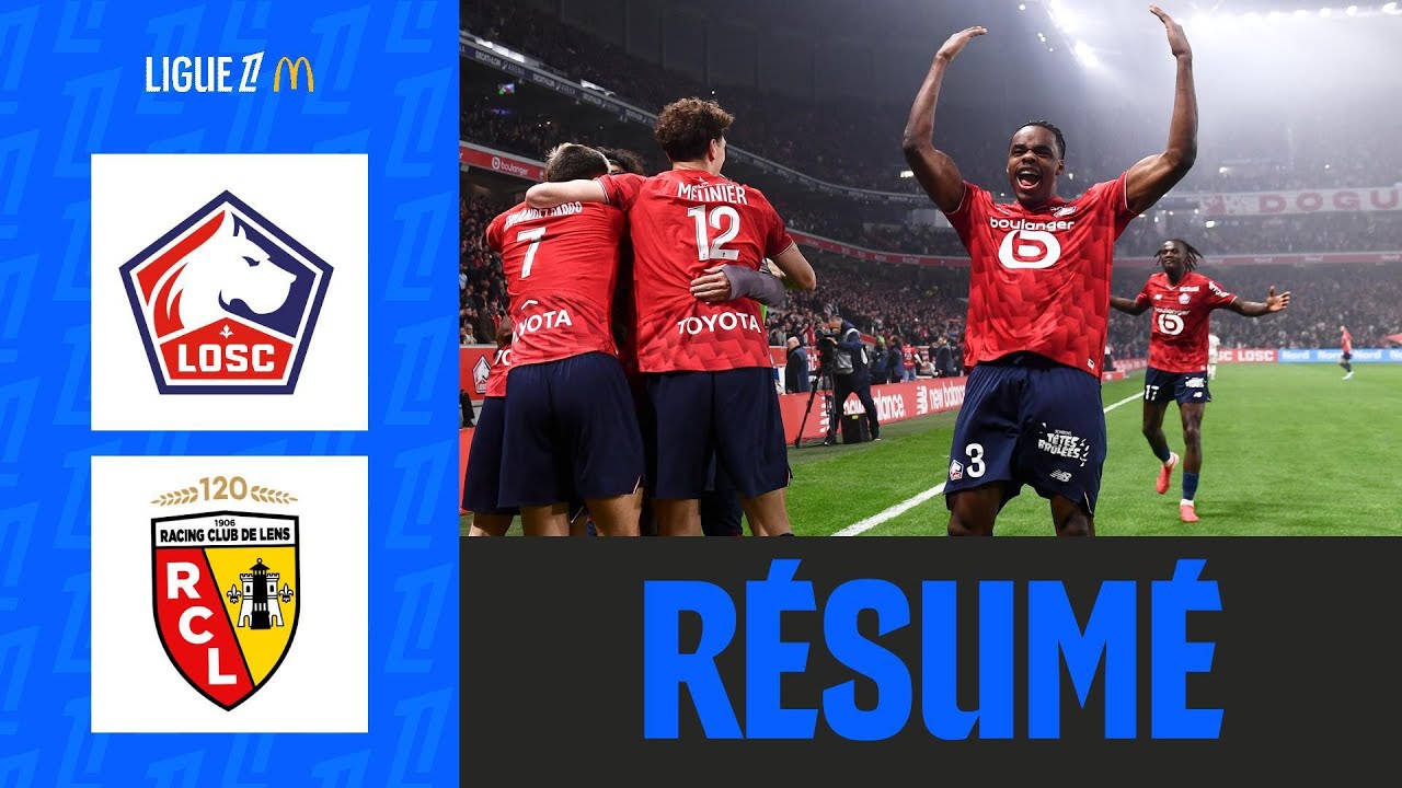 Fernandez Pardo XXL, Lille PREND SA REVANCHE sur Lens | 28&egrave;me journ&eacute;e - Ligue 1 McDonald's 25/26