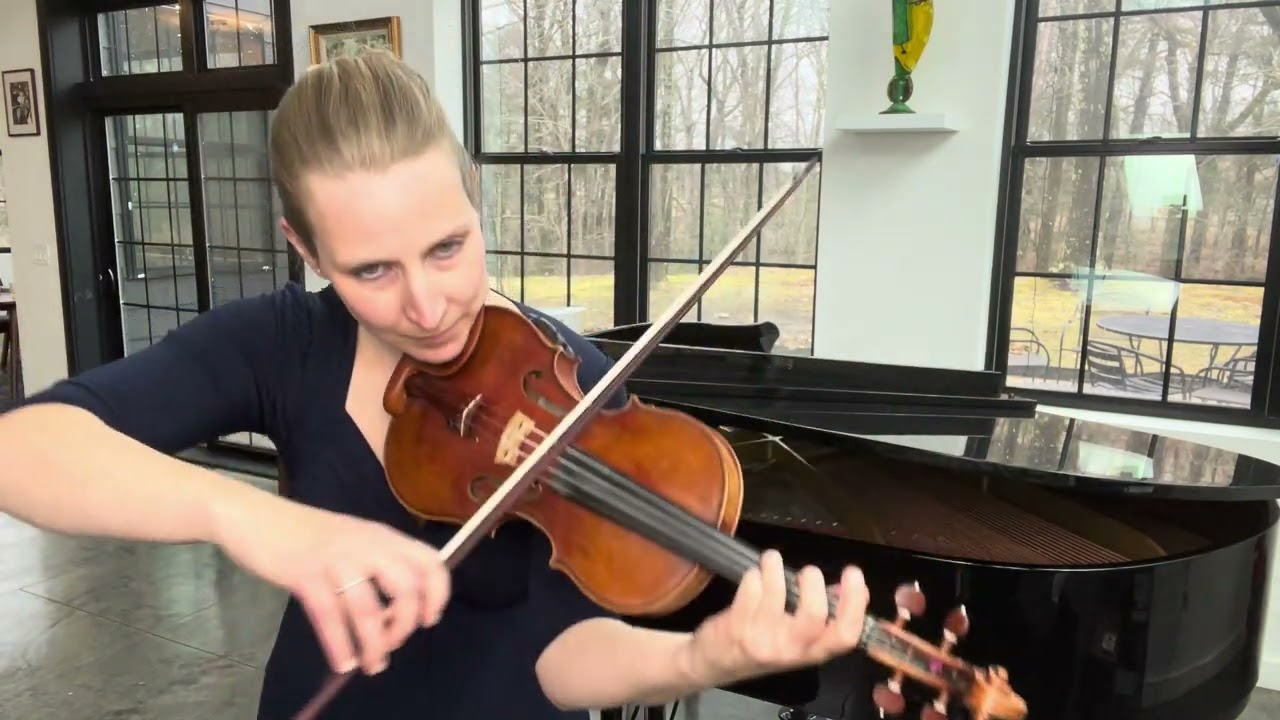 J.S.Bach Fugue from Sonata No. 1 in G Minor BWV 1001 Helena Baillie Violin