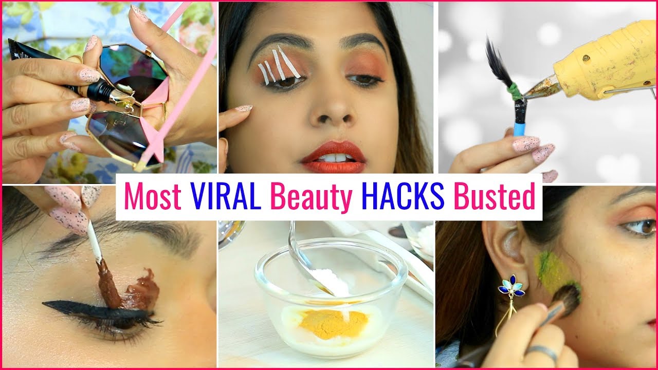 Most VIRAL Beauty HACKS Busted ... | #Myths #Makeup #Anaysa #ShrutiArjunAnand