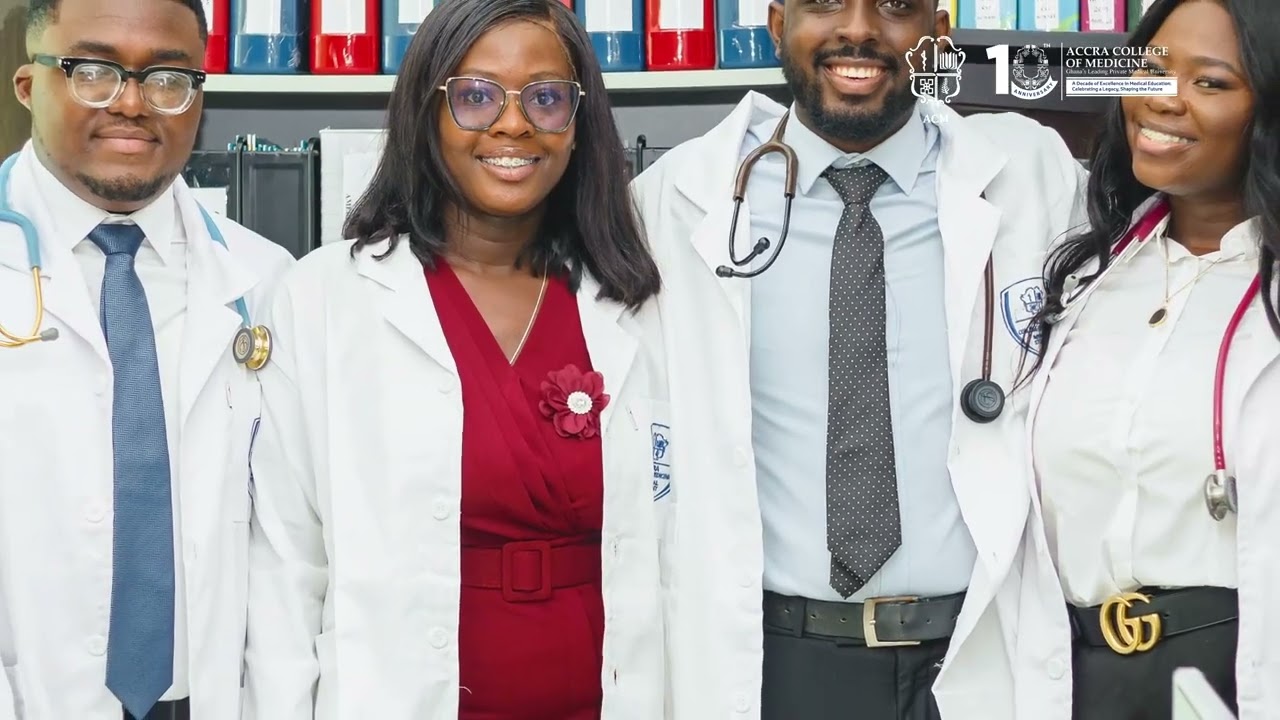 The Accra College of Medicine (ACM) story.#ACM#Heartpower#students 