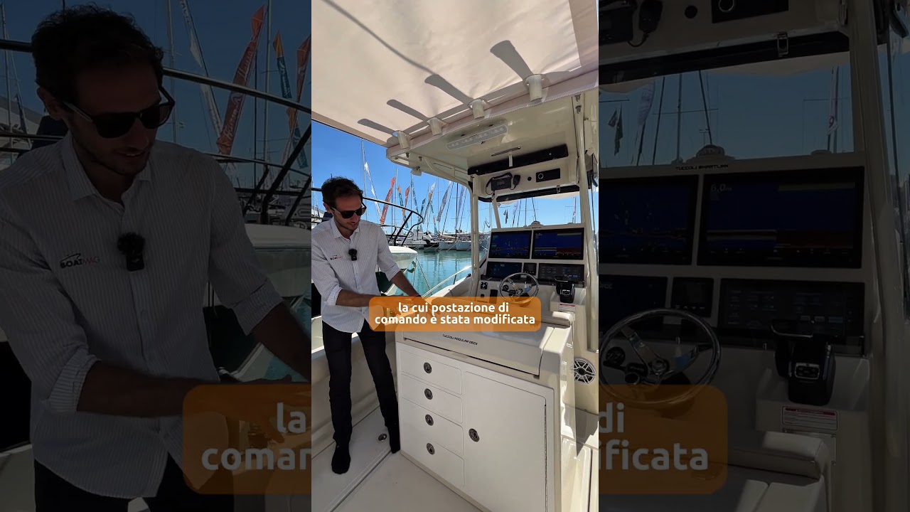 La barca da pesca del Campione 