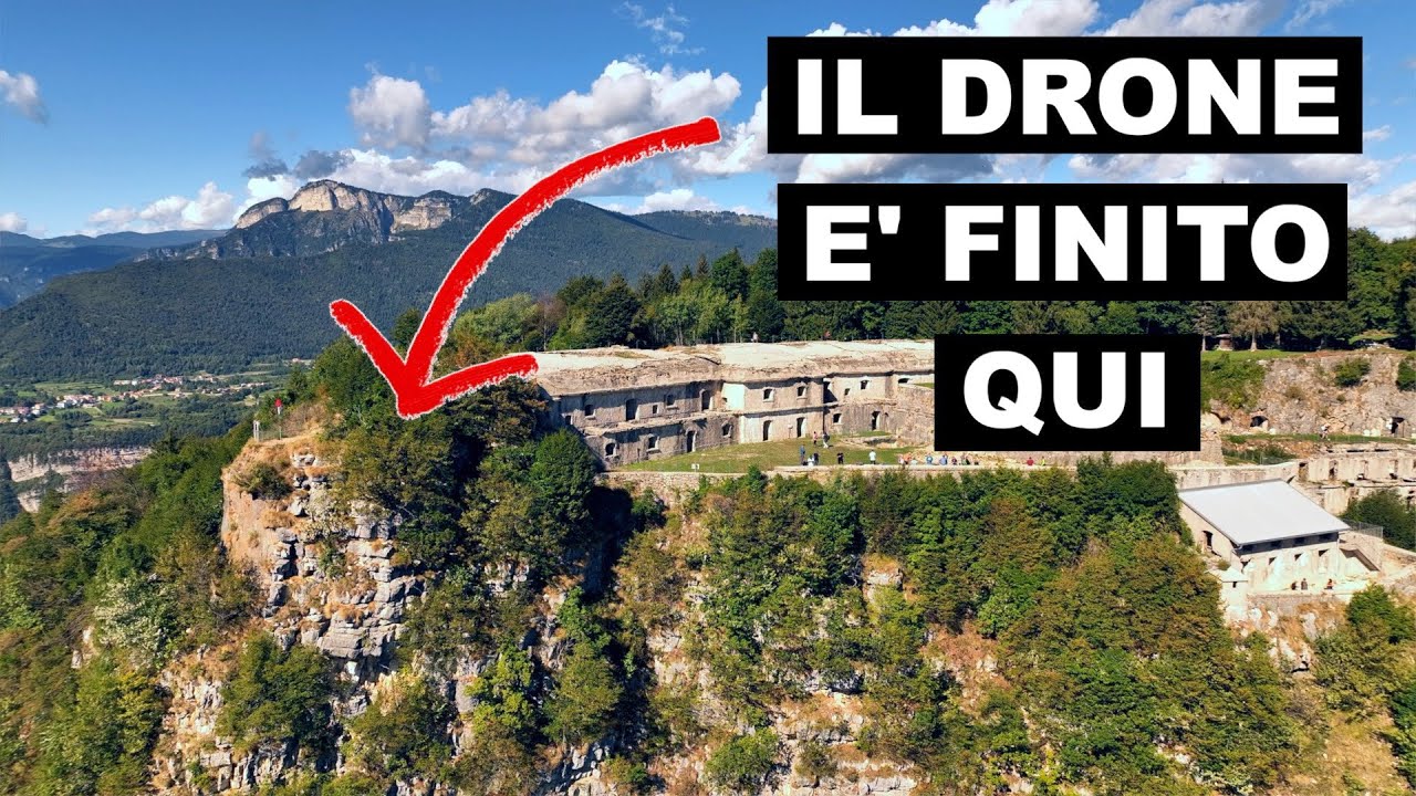 IL DRONE E' FINITO QUI ... E ADESSO ?