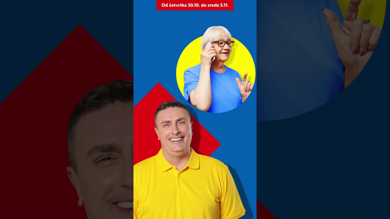 Od četvrtka, 30. oktobra│Letak sa &Scaron;arencem│Lidl Srbija