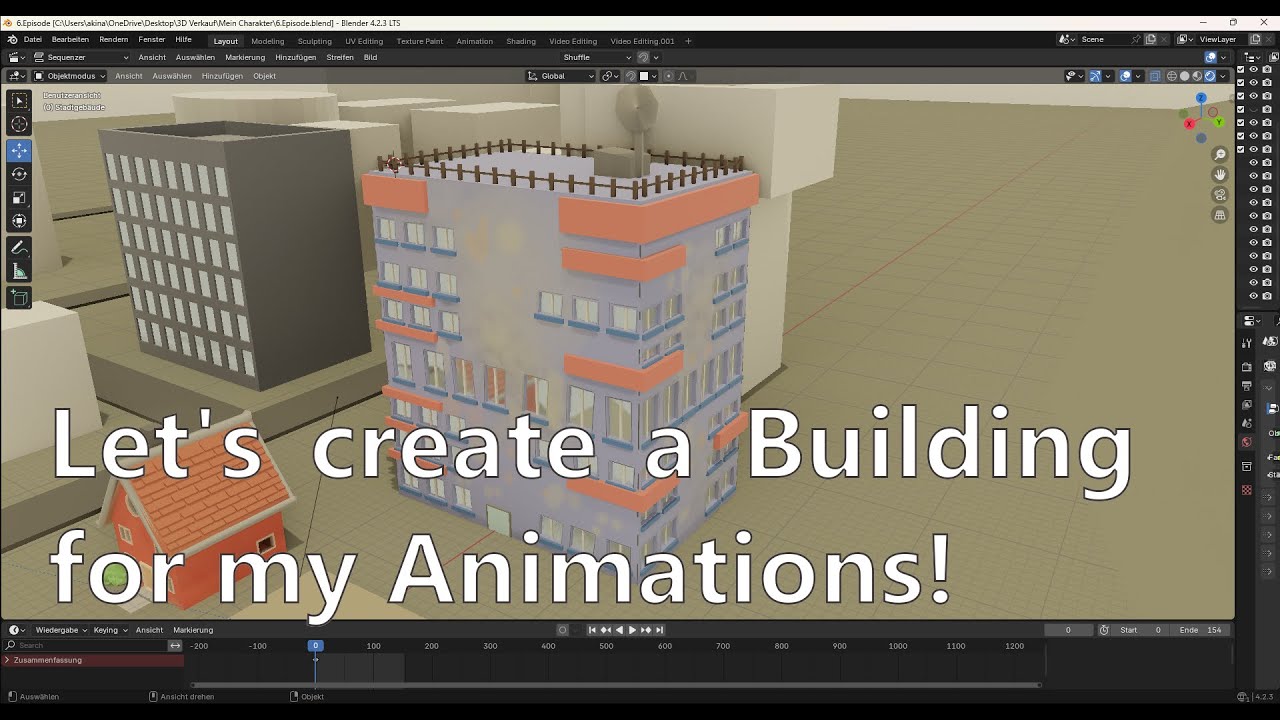 Let's create a Building for my Animations!