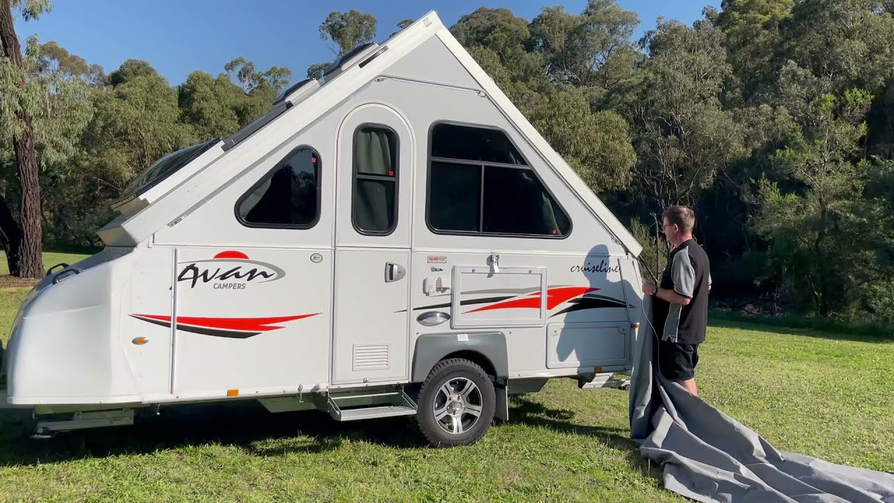 Alpine Annexe - Sliding on a Tebbs Style Avan Awning