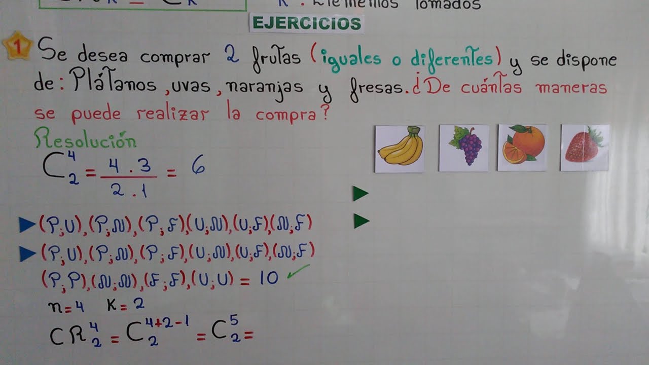 COMBINACIÓN CON REPETICIÓN